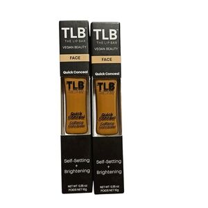TLB Quick Conceal Caffeine Concealer Set Of 2 Cinnamon New In Package